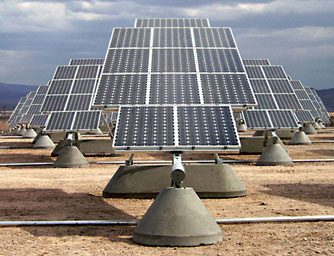 Солнечные батареи SunPower на базе Nellis