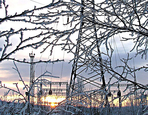 Объем передачи электроэнергии по сетям «Колэнерго» вырос на 300 млн. кВтч