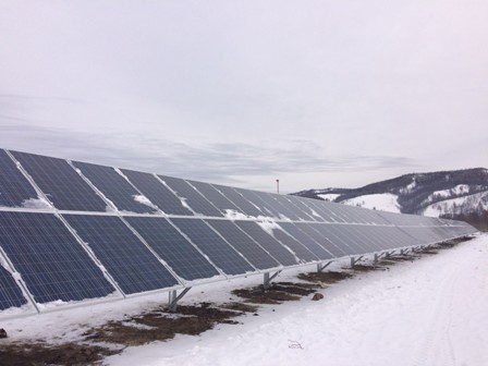 Заработала первая солнечно-дизельная электростанция в Забайкалье!