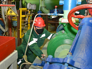 На Балаковской АЭС установлены стеллажи для уплотненного хранения отработанного ядерного топлива