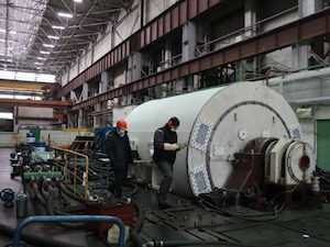 Новосибирский завод «Элсиб» изготовил турбогенератор для Пермской ТЭЦ-9