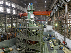 «Тяжмаш» изготовил оборудование для обслуживания реакторной установки атомных ле