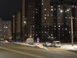 «Ленсвет» смонтировал новое уличное освещение на Мебельной улице в Петербурге