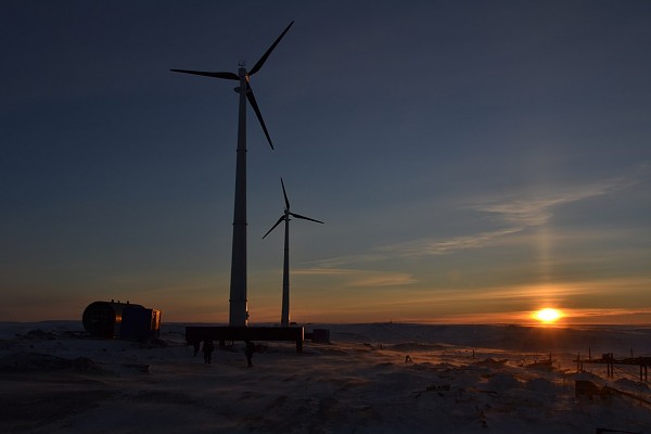 В Ненецком округе заработал первая ветродизельная установка