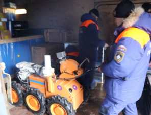 Роботехнические комплексы МЧС России обеспечат безопасность горноспасателей при проведении работ в шахте «Северная»