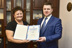 «НОВАТЭК-Челябинск» вручил приз 100-тысячному абоненту «Личного кабинета»