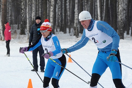 Спортсмены Кольской АЭС собрали главные медали в соревнованиях по лыжным гонкам и полиатлону