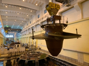 На Новосибирской ГЭС установили на штатное место новое рабочее колесо