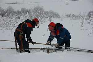 Рязанские энергетики восстановили электроснабжение в районах области