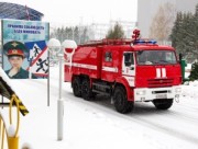Калининская АЭС задействовала в учениях расчеты пожарной части