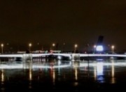 «Ленсвет» подключил к сетям наружного освещения новую художественную подсветку Тучкова моста