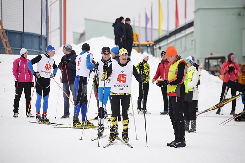 Спортсмены Белоярской АЭС стали первыми на соревнованиях по лыжным гонкам и полиатлону