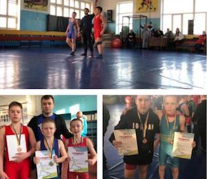 Юные спортсмены Запорожской АЭС завоевали призовые места на Чемпионате по вольной борьбе