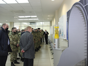 Военнослужащим рассказали о безопасности Белорусской АЭС