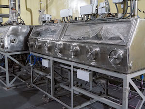 СХК устанавливает основное оборудование модуля по производству СНУП-топлива