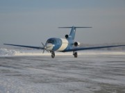 В Новосибирске испытали самолет со сверхпроводящим электроавиадвигателем