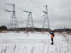 МЭС Северо-Запада проведут тепловизионную диагностику 1180 км линий электропередачи в Ленинградской области