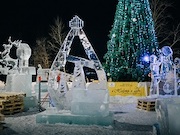 «Оренбургнефть» организовала первый в регионе фестиваль ледовых скульптур