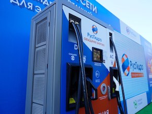 В 2022 году РусГидро ввело почти 20% от общего количества открытых в России зарядных станций для электромобилей