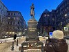 На Пушкинской улице в Санкт-Петербурге заработали новые фонари