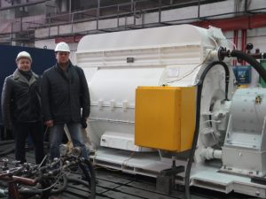 Новосибирский завод «Элсиб» изготовил первый турбогенератор малой мощности