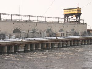 Нижегородская ГЭС готовит резервную емкость водохранилища к приему вешних вод