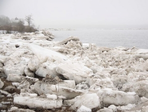 Вскрытие льда на Псковском и Чудском озерах прогнозируется в третьей декаде апреля