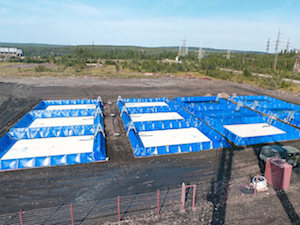 Компания «Нефтетанк» возвела полевые склады ГСМ на Усть-Хантайской и Курейской ГЭС в Красноярском крае