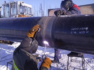 «Сахатранснефтегаз» построил в Якутии 75 км магистрального газопровода «Кысыл-Сыр-Мастах»