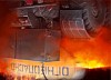 В Железногорске тушат пожар на складе ГСМ Михайловского ГОКа