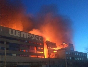 Котельная в Центральном районе Калининграда обесточена из-за пожара