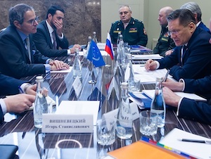 Россия и МАГАТЭ обсудили ситуацию на Запорожской АЭС