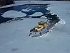 Красноярская ГРЭС-2 вывела в акваторию реки Кан 30-тонный ледокол «Иван Поддубный»