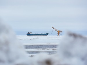 Первый арктический терминал позволит круглый год перевозить нефть морем даже при экстремальной погоде