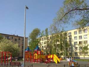«Ленсвет» оборудовал светильниками 29 детских и спортивных площадок Кировского района