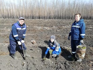 «Газпром трансгаз Екатеринбург» принял участие в экологической акции по озеленению территорий