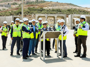 Стройплощадку АЭС «Аккую» посетила официальная делегация Казахстана