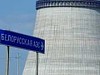 На стройплощадке Белорусской АЭС установили вентиляционную трубу высотой 100 м