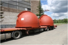 Завод «Сибэнергомаш - БКЗ» отгрузил партию чаш котлов для рафинирования вместимостью 150 тонн