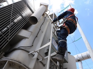 «Пензаэнерго» ремонтирует оборудование на подстанции 110 кВ «Белинская»