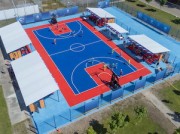 В Удомле при поддержке атомщиков открылся современный баскетбольный стадион международного уровня