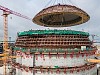 На энергоблоке №2 АЭС «Руппур» в Бангладеш смонтирован купол внутренней защитной оболочки