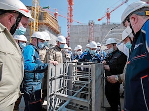 На стройплощадке Курской АЭС-2 работают почти 6,5 тысячи человек