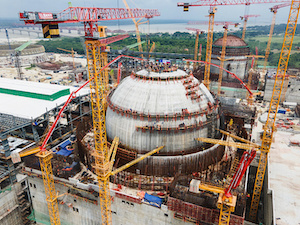 На АЭС «Руппур» в Бангладеш забетонирован купол внутренней защитной оболочки реактора
