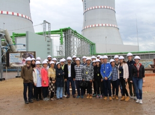 Строящиеся энергоблоки Ленинградской АЭС посетили студенты и аспиранты ведущих университетов из 11 стран мира