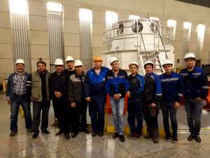 Четвертый пусковой комплекс Усть-Хантайской ГЭС отработал под нагрузкой 72 часа
