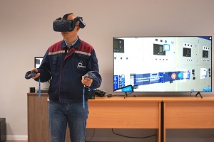 На Ленинградской АЭС протестировали не имеющий аналогов в России тренажер виртуальной реальности