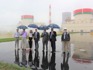 Венгерской делегации показали Белорусскую АЭС