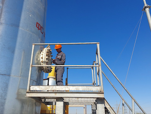 Нв Талимарджанской ТЭС в Узбекистане установлена вторая установка очистки природного газа