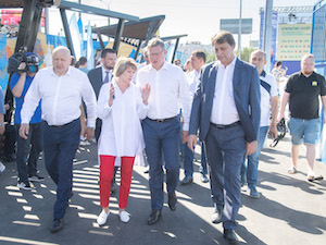 Омский НПЗ открыл современный скейт-парк в центре города
